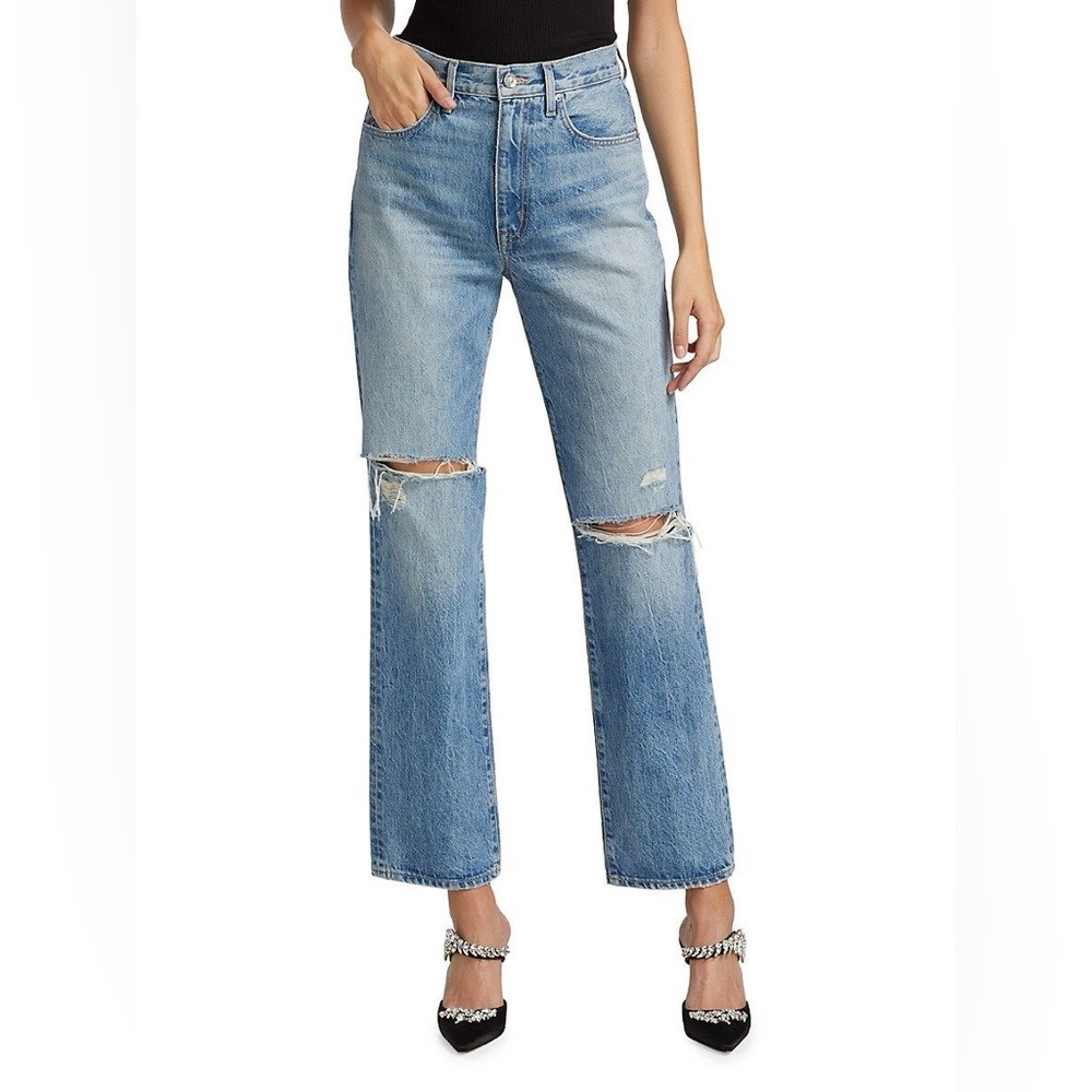 SLVRLAKE London Straight Leg Jeans in Alabama Shake